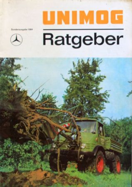 Unimog Mercedes-Benz Ratgeber 1964 Magazine (0683)